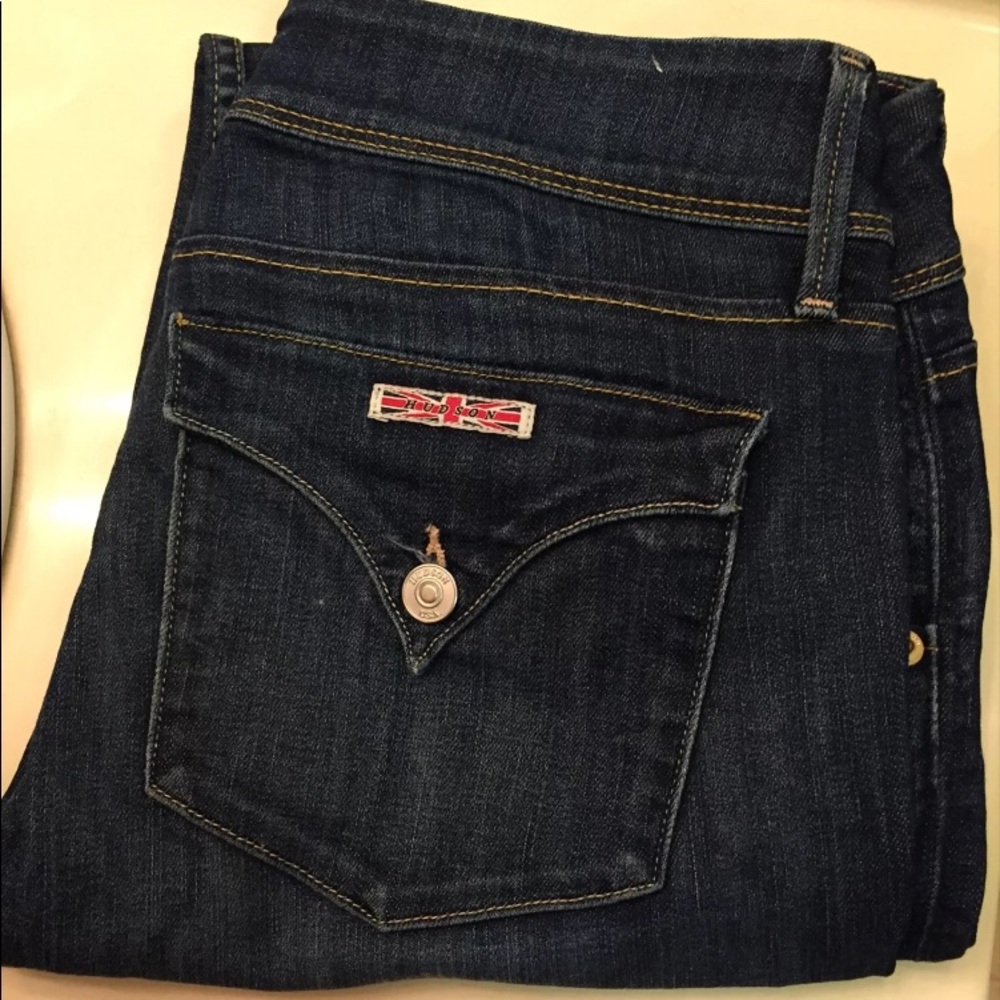 Hudson Collin flap skinny jeans 29